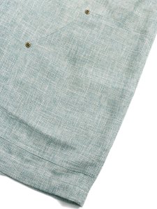 画像5: 【送料無料】WHIMSY SOCKS LINEN PAINTER BAGGY SHORT MINT (5)