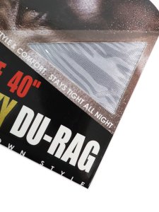 画像2: KING J EXTRA LONG TIE 40" DELUXE SILKY DU-RAG (2)