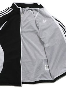 画像5: 【送料無料】ADIDAS TEAMGEIST TRACK TOP-BLACK/WHITE (5)