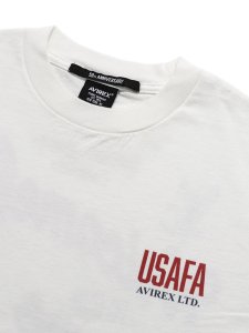 画像3: AVIREX FADED CHEERLEADER TEE WHITE (3)