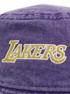 画像6: NEW ERA BUCKET01 NBA ACID WASH LAKERS (6)