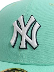 画像6: NEW ERA LP 59FIFTY COLOR VARIATION NYY BLUE TINT (6)