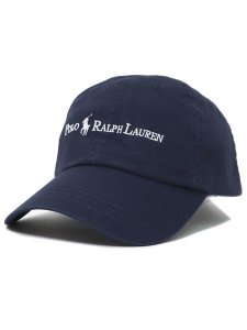 画像1: 【送料無料】POLO RALPH LAUREN COTTON TWILL BALL LOGO CAP (1)