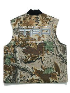 画像2: 【送料無料】HUF TOYOTA TRD VEST (2)