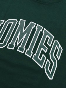 画像3: FOR THE HOMIES COLLEGIATE TEE DARK GREEN (3)