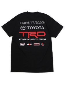 画像1: HUF TOYOTA TRD TEAM 4X4 TEE (1)