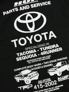 画像4: HUF TOYOTA TRD SERVICE DEPARTMENT TEE (4)