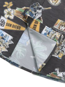 画像5: 【送料無料】REYN SPOONER SAN DIEGO PADRES 2025 SCENIC SHIRT (5)