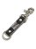 画像1: 【送料無料】B.B.SIMON BLACK & CLEAR LEATHER KEY CHAIN (1)