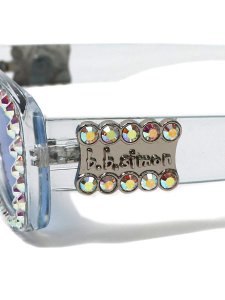 画像5: 【送料無料】B.B.SIMON BB CRYSTAL SUNGLASSES CLEAR SKY BLUE (5)