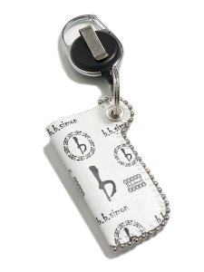 画像2: B.B.SIMON WHITE LOGO LIGHTER HOLDER (2)