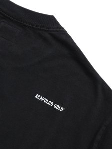 画像4: ACAPULCO GOLD 7.1oz HEAVY HITTERS TEE FADED BLACK (4)