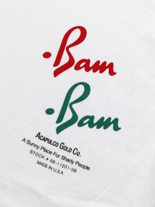 画像3: ACAPULCO GOLD BAM BAM TEE WHITE (3)
