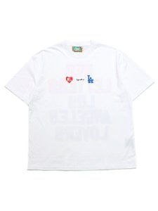 画像2: 【送料無料】RED LETTERS NOT LA LOVERS TEE (2)