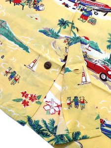 画像5: 【SALE】【送料無料】POLO RALPH LAUREN CLASSIC F HOLIDAY BEAR RAYON CAMP SHIRT (5)