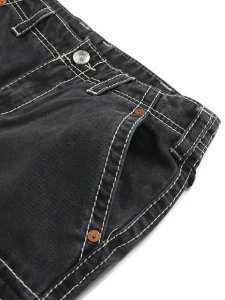 画像4: 【送料無料】TRUE RELIGION VINNY BIG T DENIM CARGO SHORT BULLET BKW (4)