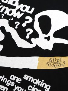 画像4: 【送料無料】RED LETTERS DON'T SMOKE TEE (4)