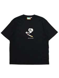 画像2: 【送料無料】RED LETTERS DON'T SMOKE TEE (2)