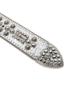 画像5: 【送料無料】B.B.SIMON SAFA CHROME LEATHER BELT (5)