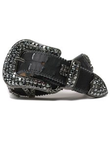 画像1: 【送料無料】B.B.SIMON X EVOL by FUTURE LEATHER BELT (1)