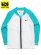 画像1: 【KIDS】NIKE TODDLER BOYS ZIP RASH GUARD-TURQUOISE (1)