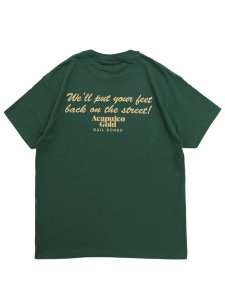 画像2: ACAPULCO GOLD BAIL BOND TEE FOREST GREEN (2)