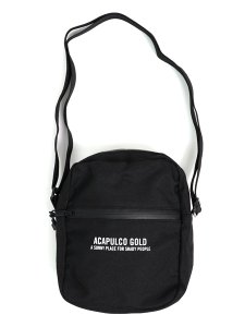 画像1: ACAPULCO GOLD SHOULDER BAG BLACK (1)