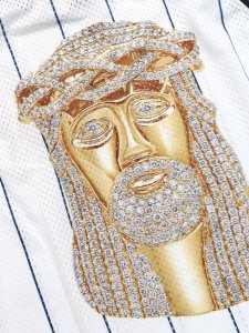 画像4: 【送料無料】FOR THE HOMIES HOMEES MESH JERSEY WHITE (4)