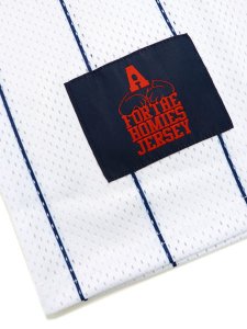 画像5: 【送料無料】FOR THE HOMIES HOMEES MESH TEE WHITE (5)