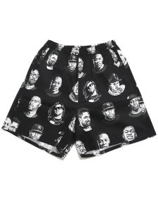 画像1: 【送料無料】Rap Attack LEGENDS PRODUCER SHORTS BLACK (1)