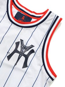 画像3: 【送料無料】FOR THE HOMIES HOMEES MESH JERSEY WHITE (3)