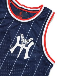 画像3: 【送料無料】FOR THE HOMIES HOMEES MESH JERSEY NAVY (3)