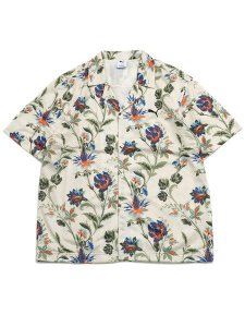 画像1: PUMA FLORAL SPORT AOP SHIRT-ALPINE SNOW (1)