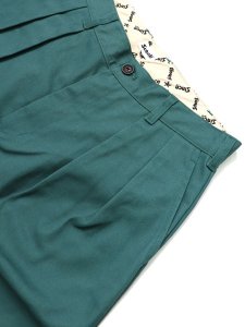画像3: 【SALE】SCHOTT DOUBLE PLEATED T/C SHORTS (3)