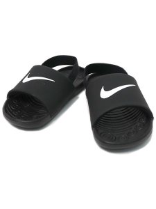 画像4: 【KIDS】NIKE KAWA SLIDE TD BLACK/WHITE/BLACK (4)