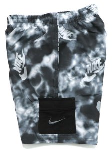 画像3: 【KIDS】NIKE BOYS TIEDYE CAMO 7" VOLLEY SHORT WOLF GY (3)