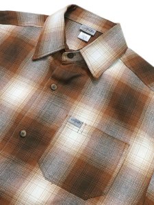画像3: CALTOP FL PLAID S/S SHIRT CARAMEL (3)