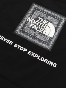 画像4: 【KIDS】THE NORTH FACE KIDS S/S BANDANA SQUARE LOGO TEE (4)