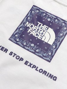画像5: 【KIDS】THE NORTH FACE BABY S/S BANDANNA SQUARE LOGO TEE (5)