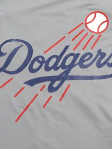 画像4: 【送料無料】FANATICS DODGERS PRIMARY LOGO BB SHIRT GREY (4)