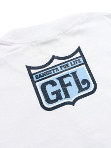 画像4: WEST WEAR GFL LOGO TEE WHITE/NAVY/SKY BLUE (4)