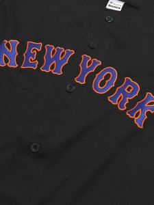 画像3: 【送料無料】FANATICS METS PRIMARY LOGO BB SHIRT BLACK (3)