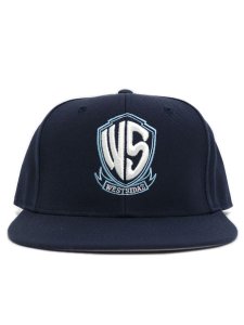 画像2: WEST WEAR WS LOGO CAP NAVY/WHITE/SKY BLUE (2)