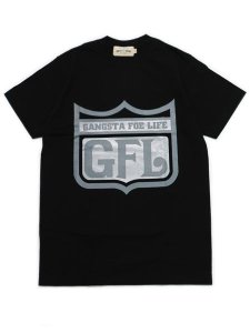 画像1: WEST WEAR GFL LOGO TEE BLACK/CHARCOAL/SILVER (1)