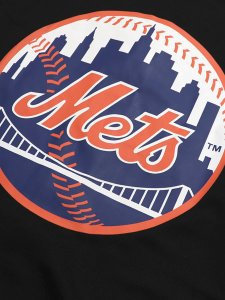 画像4: 【送料無料】FANATICS METS PRIMARY LOGO BB SHIRT BLACK (4)