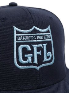 画像6: WEST WEAR GFL LOGO CAP NAVY/SKY BLUE (6)