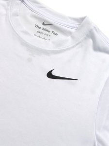 画像3: 【KIDS】NIKE KIDS DRI-FIT LEGEND S/S TEE-WHITE (3)