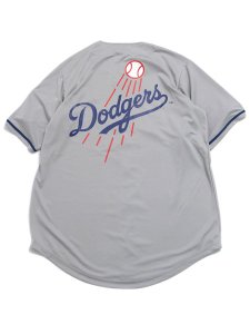 画像2: 【送料無料】FANATICS DODGERS PRIMARY LOGO BB SHIRT GREY (2)