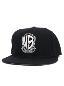 画像1: WEST WEAR WS LOGO CAP BLACK/WHITE (1)
