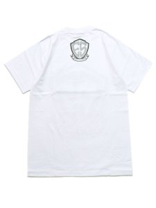 画像2: WEST WEAR ES ES LOGO TEE WHITE/BLACK/SILVER (2)